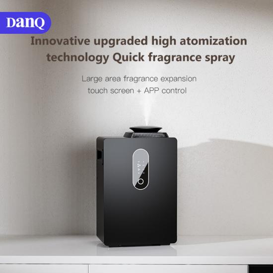 DanQ Hotel Metal HVAC Aroma Diffuser App Control Oil Diffuser Machine