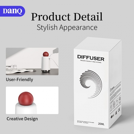 H10-A-2026 car diffuser waterless intelligent diffuser essential oil diffuser nebulizer car smart aroma diffuser